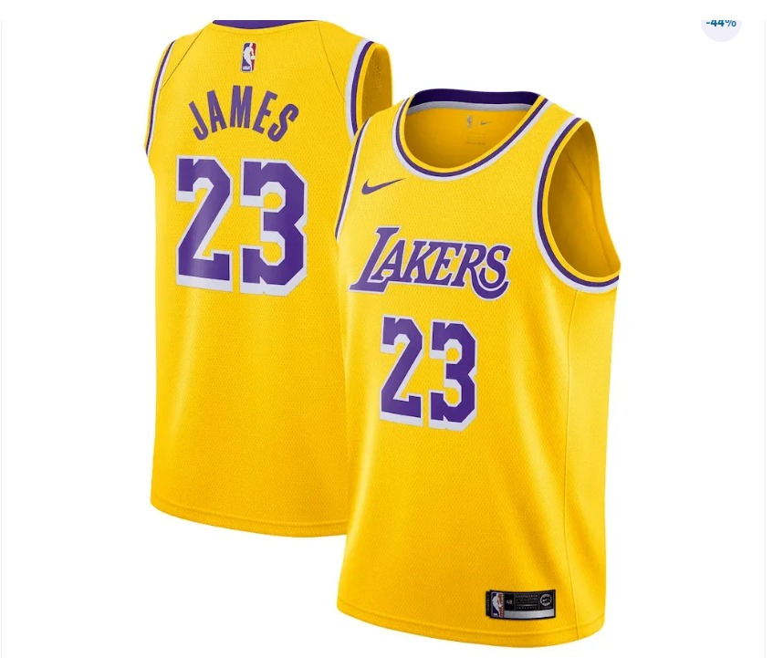Regata NBA Los Angeles Lakers City Edition Swingman Jersey